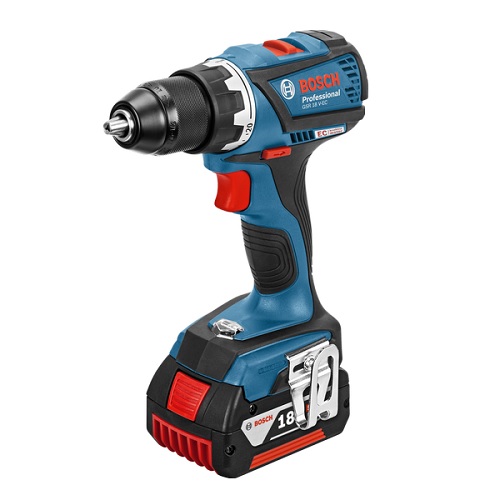 Bosch GSR 18 V-EC Cordless Screwdriver, 18 V, 600-1900 rpm, 06019E81K0